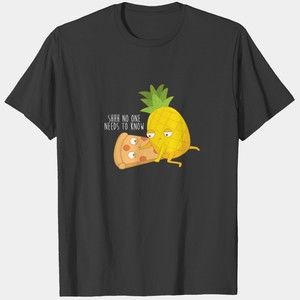 Pineapple Pizza T-shirt, Graphics Unisex T-shirt